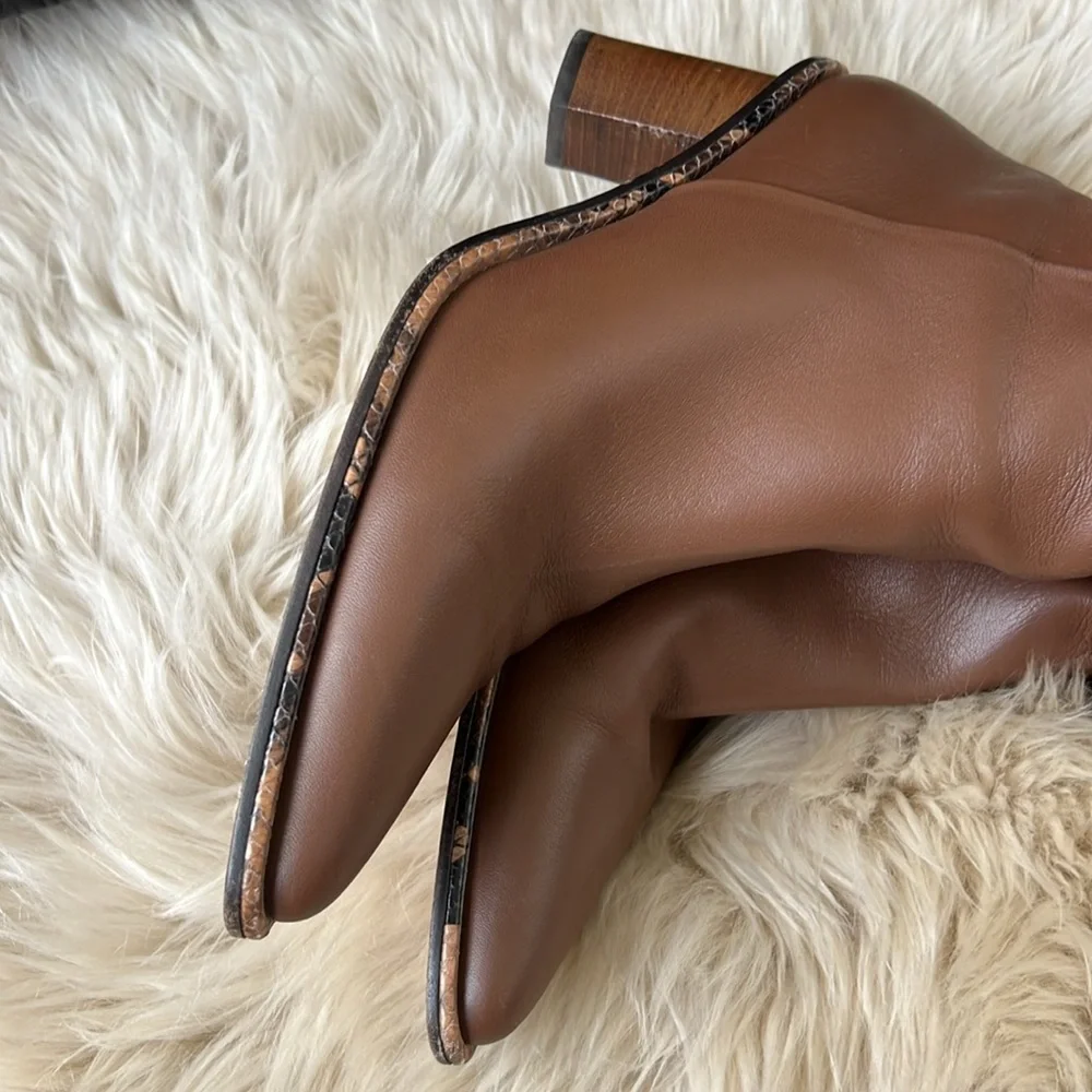 Tamara Mellon Wild One Knee High Leather Boot - Picture 11 of 11